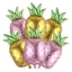 thumbnail image 1 of BRIGHTFUFU 6 unids en 1 Set Hawaiian Party Decoración Piña Globos Aluminio Foil Balloons Diseño de Fiesta Suministro, 1 of 1