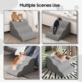 thumbnail image 3 of Escalera para mascotas WiliThghe de espuma curvada impermeable 55 x 40 x 35 cm, 3 of 6