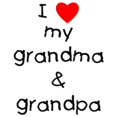 thumbnail image 2 of CafePress - I Love My Grandma &Amp; Grandpa Infant Body Suit - Baby Light Bodysuit, Size Newborn - 24 Months, 2 of 4