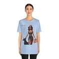 thumbnail image 3 of Vintage Candy's Brand of Women's Relaxed Fit Short-Sleeve Crewneck T Shirt, 3 of 4