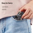 thumbnail image 4 of ZORY Guitar Distortion Effects Pedal LEVEL/TONE/GAIN DC 9V 6.35mm Input/Output Interface Aluminum Alloy Electric Guitar Distortion Effector with True Bypass, 4 of 9