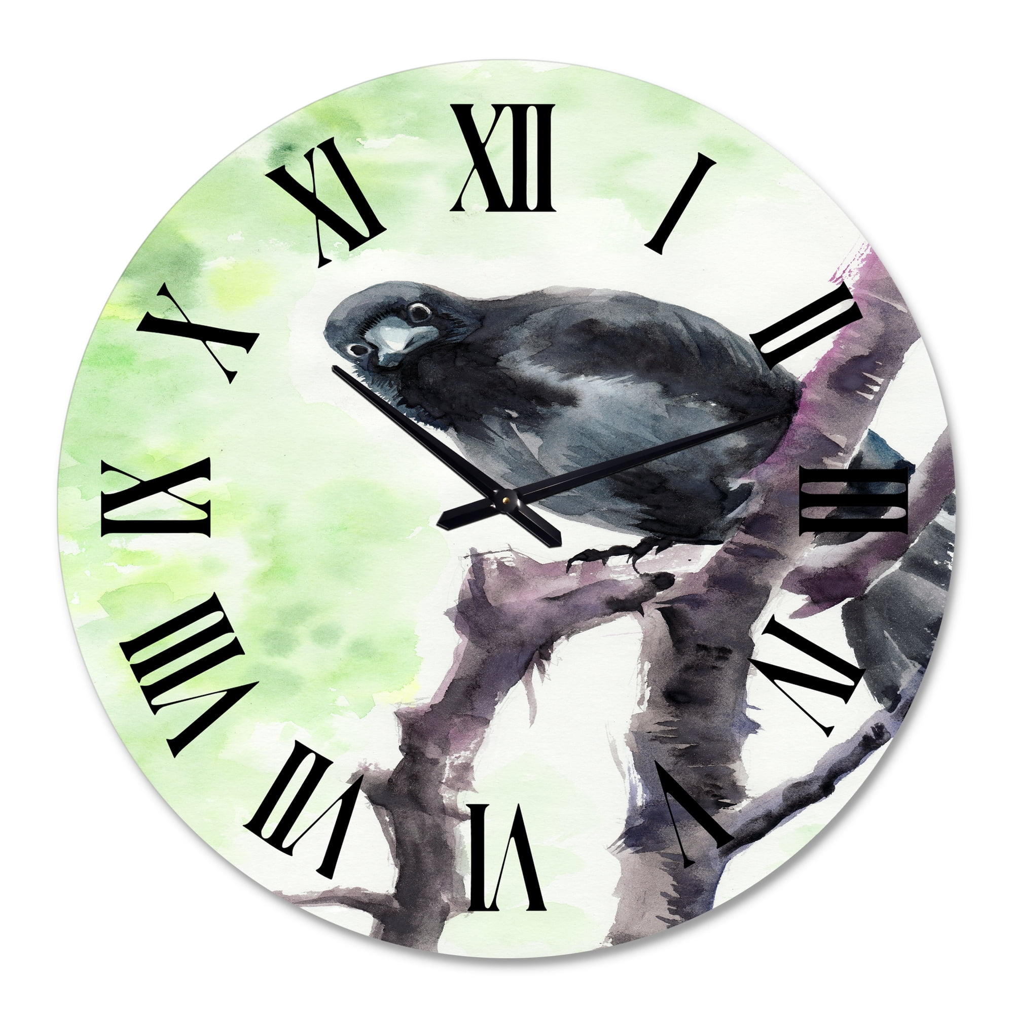 Designart 1 in Quartz Traditional Wall Clock