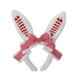 thumbnail image 2 of Diadema de orejas de conejo Macarena peluche para mujeres niñas grande rojo, 2 of 8