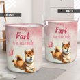 thumbnail image 2 of Every Fart is Love Note Shiba Inu Guilty Face Happy Valentine's Foldable Laundry Basket Shibas Dog Lovers Gifts Idea Organizer Storage with Handles - 01016, 2 of 5