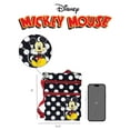 thumbnail image 3 of Disney Mickey Mouse Passport Bag Crossbody Purse Travel Black White, 3 of 8