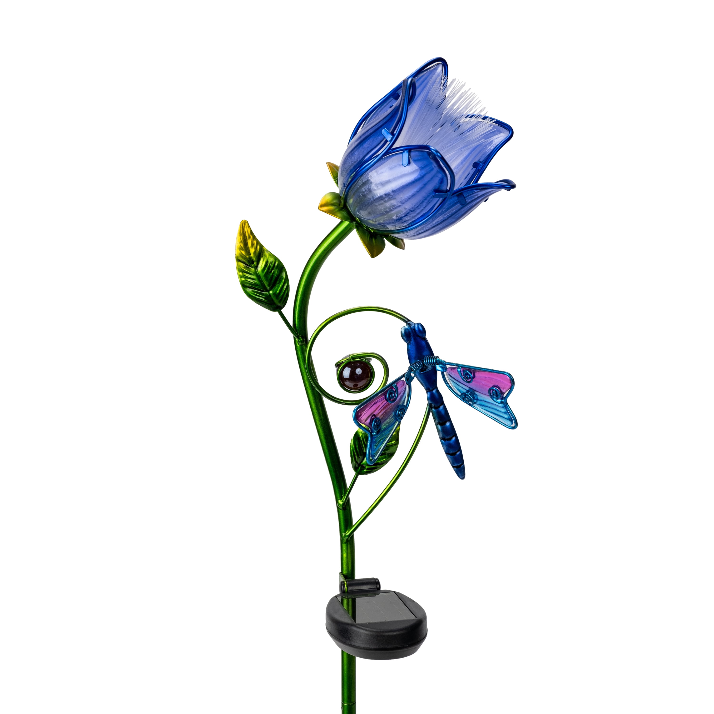 Better Homes & Gardens Blue Hibiscus Stake Light, 0.8 lb Weight