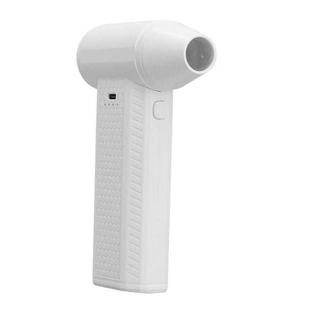 Electric Dust Jet Dry Blower 4 Wind Speed 130000RPM 180W 3000mAh Brushless Motor Compressed Air Duster Turbo Fan Blower White