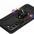 thumbnail image 2 of Housse d'Armure Militaire Résistante aux Chocs avec Support d'Anneau Compatible avec Samsung Galaxy S23 Ultra Plus, 2 of 4
