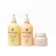 Hairitage Smooth Operator Bundle with Outta My Hair Gentle Daily Shampoo, Tame the Mane Smoothing Conditioner and Mask-querade Transforming Hair Mask