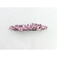 thumbnail image 2 of Faship Pink Premium Rhinestone Crystal Floral Small Hair Barrette Clip, 2 of 5