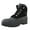 Black, variant on Tanleewa Men's Winter Leather Boots Waterproof Insulated Snow Duck Boots Shoe Size 6.5 Adult Male