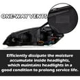 thumbnail image 6 of LED DRL Headlights Headlamps Fit for 2006-2013 Chevy Impala/2014-2016 Chevy Impala Limited/2006-2007Chevy Monte Carlo, 6 of 9