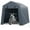 Gray, variant on 6 x 8 Ft Portable Outdoor Storage Shelter with Roll Up Zipper Door and Vent 240G PE Tarp Waterproof UV Resistant for Motorcycle Firewood Tools Gray