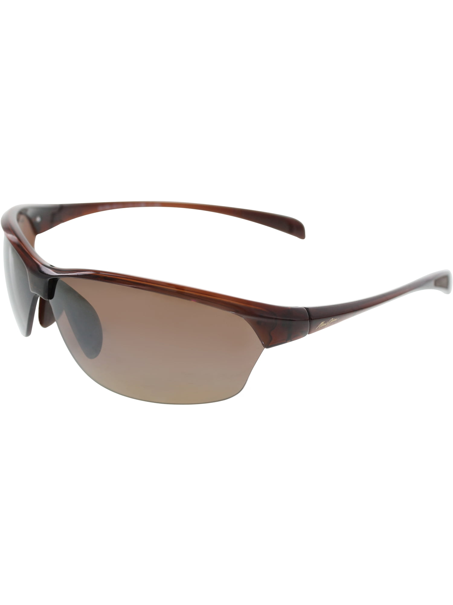 Maui Jim Maui Jim Men's Polarized Sands H42626 Brown Shield Sunglasses