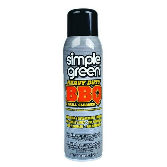6 PC,Simple Green 0310000660014 Heavy-Duty BBQ & Grill Cleaner, Aerosol, 20 Oz