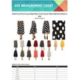 thumbnail image 5 of Women's Casual High Waist A-Line Midi Skirt with Elastic Waistband, 5 of 5