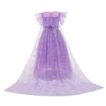 thumbnail image 6 of Girls Sequins Princess Costume Birthday Party Christmas Fancy Dress, 6 of 7