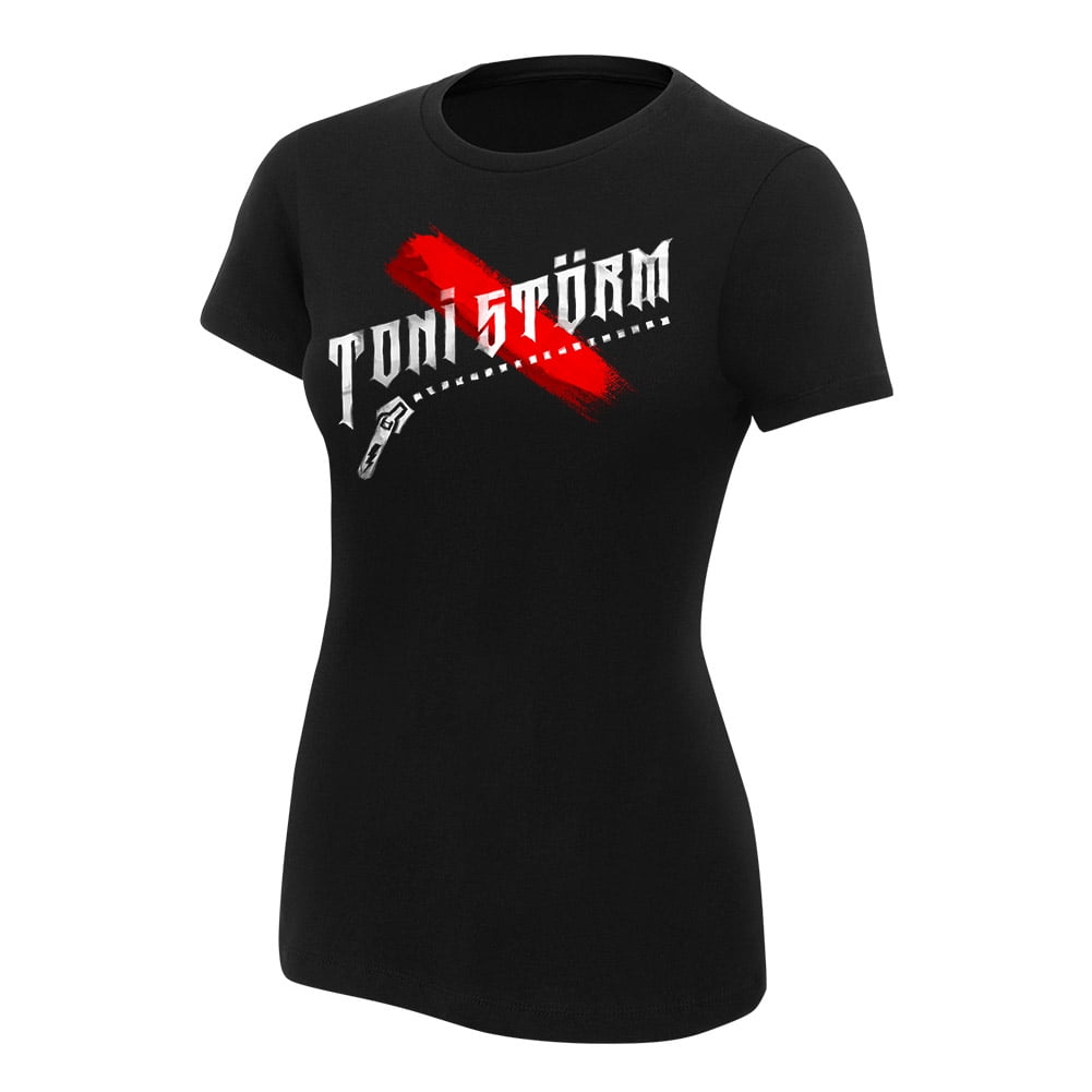 WWE - Official WWE Authentic Toni Storm NXT Women's T-Shirt Black Small ...