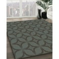 thumbnail image 2 of Ahgly Company Indoor Rectangle Patterned Grayish Turquoise Green Area Rugs, 2' x 5', 2 of 6