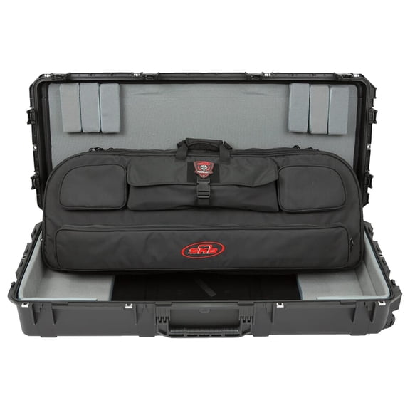 SKB iSeries 3i-4719-HSC Hard/Soft Archery Bow Case Combo, Durable Bow & Crossbow Storage, Black (3i-4719-HSC)