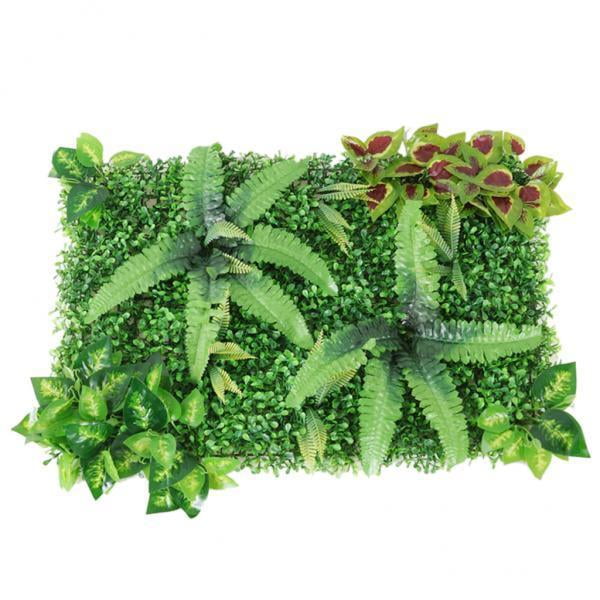 Panel de pared de Césped Artificial BLESIY 60x40 Cm para Decoración de Boda