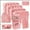 Pink, variant on URSOFINE 10 Set Expandable Compression Travel Packing Cubes, See Through Mesh Luggage Organizer Bags, Lightweight Suitcase Storage Pouch for Clothes, Shoes, Cosmetics, Toiletries, Pink