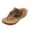 Brown, variant on Brown Sandals Women's Open Toe Buckle Ankle Strap Summer Wedge Wedge Sandals