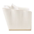 thumbnail image 4 of La Terrazza Chenille Matching Chair - Starlight/Light Champagne, 4 of 13