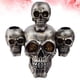 thumbnail image 3 of 1 adorno de cabeza de calavera para decoraciones de Halloween., 3 of 3