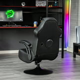 X Rocker Nemesis RGB Audio Pedestal Console Chair, Black, 32.7