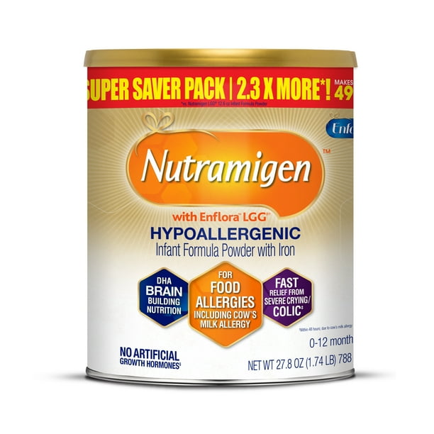 Nutramigen Hypoallergenic Infant Formula with Enflora LGG