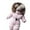 Pink, variant on *2PCS Winter Clothes 4T Snowsuit Kids Snow Suit Winter Coat snow skis coats kids snow bib coat one piece snowsuit Outerwear Romper Coat Warm Jacket Snowsui