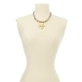 thumbnail image 2 of INC International Concepts Gold-Tone Bead & Rope Geometric Pendant Necklace, 2 of 2