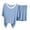 A01-Sky Blue, variant on Yeaiivve Bamboo Pajamas Set for Women Color Block Short Sleeve Cooling Tops and Shorts Comfy Soft Summer Pjs Sets Loose Pleated Loungewear Pink,L