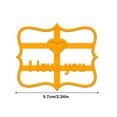 thumbnail image 4 of bedienty 1/4pcs Cookie Molds With Good Wishes Plastic Biscuit Mould Kitchen Baking Maker A 1Set, 4 of 6