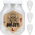 thumbnail image 2 of L-Style L8 Bullet Shape PRO Fléchettes Matériau Doux - Pot de 15 Vols - Blanc, 2 of 3