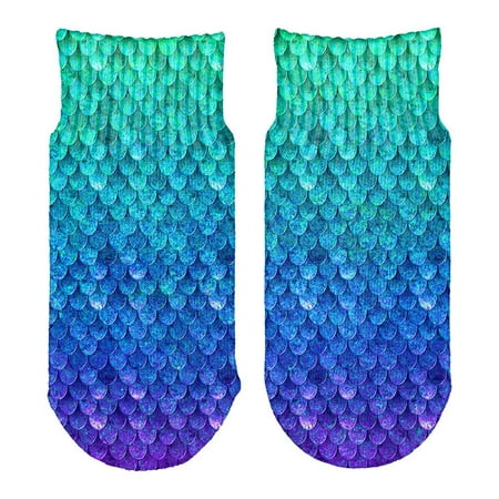 Halloween Mermaid Scales Costume All Over Toddler Ankle