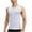 White, variant on lmcalzta Mens Athletic Tank Tops Slimming Quick Drying T Shirts Workout Performance Undershirts Solid Color
