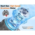 thumbnail image 2 of 20000mAh Portable Waist Fan, Clip-On Wearable Belt Fan with 5-Speed 20000RPM Mot, 2 of 8