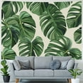 thumbnail image 4 of JRXY Palm Leaves with Lush Branches and Leaves Tropical Jungle Palm Leaves Tapestry Painting, 4 of 6