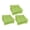 Assorted, variant on Blazing Needles 916X16SQ-T-6CH-TW-RR 16 in. Solid Twill Square Tufted Chair Cushions, Ruby Red - Set of 6