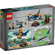 LEGO Jurassic World Velociraptor: Biplane Rescue Mission 75942 Dinosaur Building Set for Preschool Kids (101 Pieces)