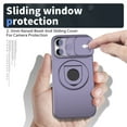 thumbnail image 3 of Allytechgroup for iPhone 16 Pro Case with 360° Rotatable Ring Holder, [Sliding Camera Cover] [Compatible MagSafe] [Military Grade Tested] Anti-Fingerprint Slim Magnetic Case Cover, Purple, 3 of 6