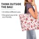 thumbnail image 2 of Disketp Valentine's Day gnome Bolsa Tote Estampada para Mujer, Bolso de Hombro y de Mano para Compras y Viajes, 2 of 8