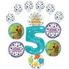Scooby Doo 5th Birthday Party Supplies Balloon Bouquet Decorations