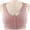 Pink, variant on Abcnature Plus Size Bras for Women Traceless Comfortable no Steel Ring Breathable Gathering Front Opening Buckle Bras