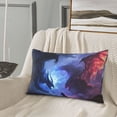 thumbnail image 5 of Lsque Red And Blue Fire Dragon Pattern Pillow Case – Soft & Cozy Throw Pillow Cover, Hypoallergenic Cushion Case for Sleeping Women with Envelope Closure-14"x20", 5 of 6