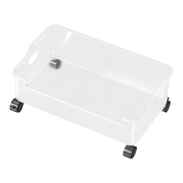 Organizador de Archivos con Ruedas con Construcción de PP Y Ruedas Prácticas para Usar Como Canasta de Almacenamiento, Contenedor de Documentos O