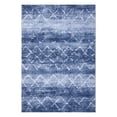 thumbnail image 3 of GlowSol 9' x 12' Area Rug Large Modern Geometric Rug Machine Washable Abstract Accent Rugs for Living Room Bedroom, Blue, 3 of 6