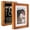 Brown, variant on MyMealivos Diversion Safe 6.5"x8.5" Picture Frame Safe with Hooks&Secret Compartment for Valuables Hidden, Wall-Mounted Secret Storage Box for Bedrooms, Living Rooms, and Offices-White